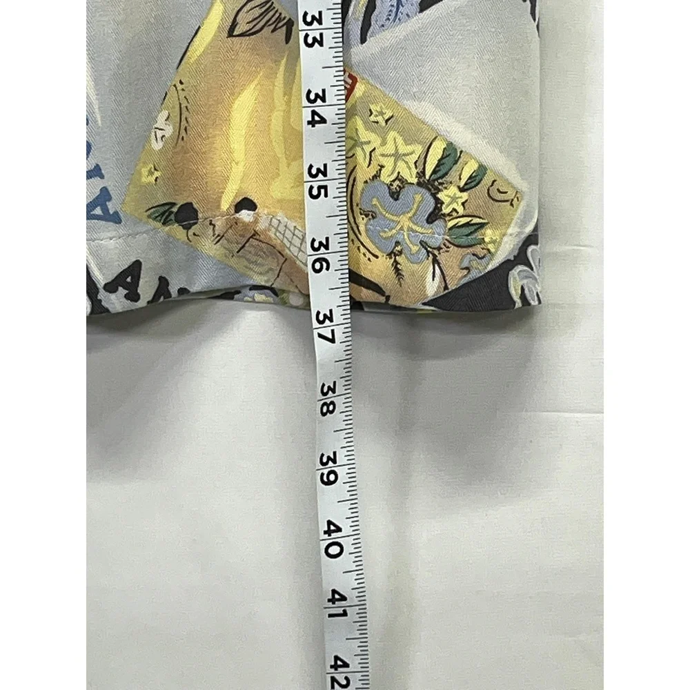 La Cabana NWT Tropical Print Rayon‎ Sleeveless Dress Medium